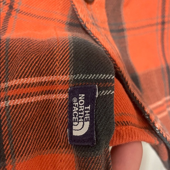 The North Face Flannel Plaid Button Up Shirt XL - Picture 3 of 5